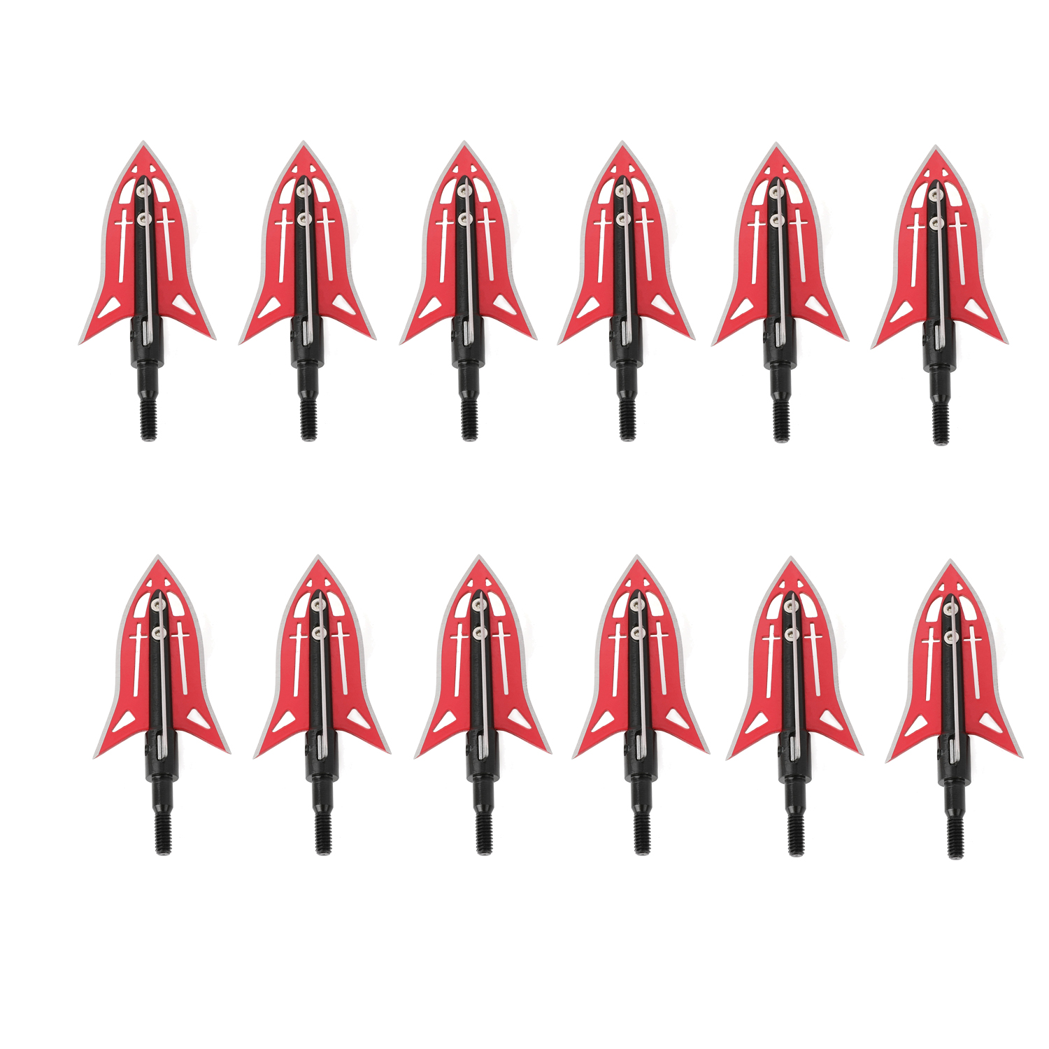 4 Blade Archery Tip 190 grain Broadheads  For Crossbow Hunting