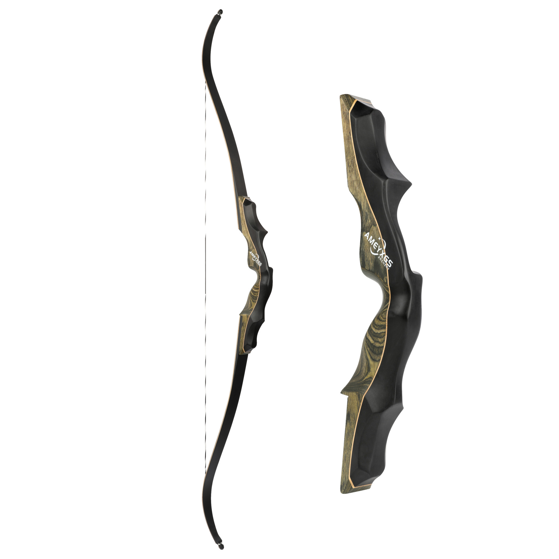 🎯Reverse 3D Hunting Recurve Bow 20-60Lbs Outdoor Training Archery
