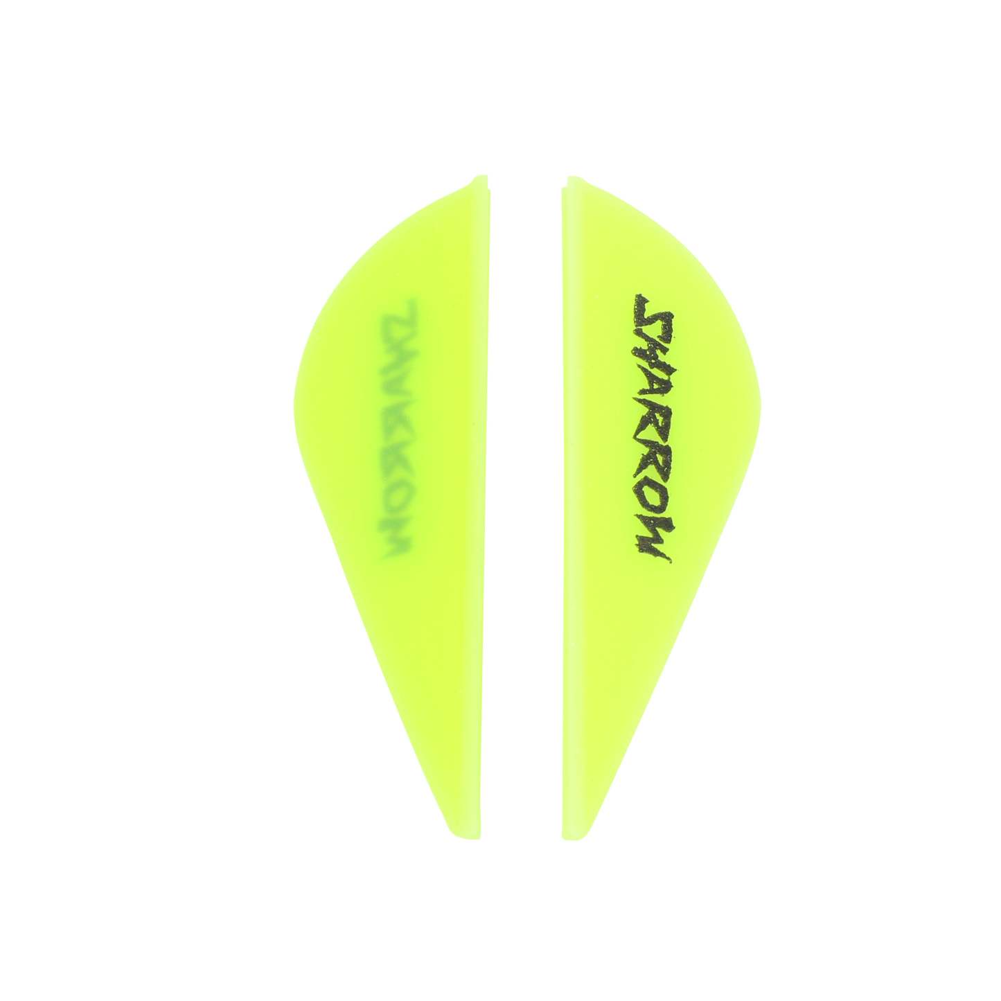 🎯SHARROW Archery Arrow Vanes 2" Rubber Fletche Feather DIY Bow and Arrows Target-AMEYXGS Archery