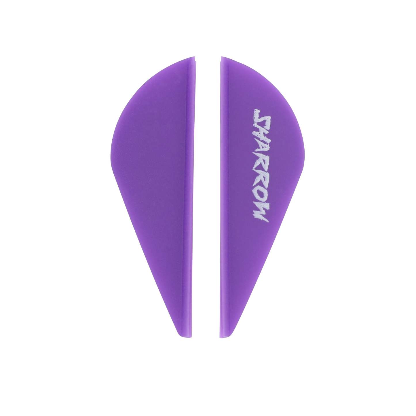 🎯SHARROW Archery Arrow Vanes 2" Rubber Fletche Feather DIY Bow and Arrows Target-AMEYXGS Archery