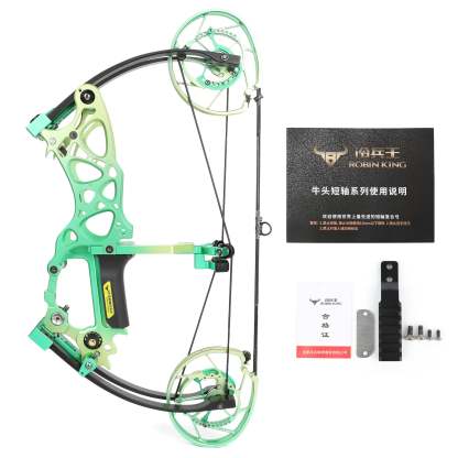 🎯ROBIN KING 201 Archery Compound Bow Short Axis 35-70lbs-AMEYXGS Archery