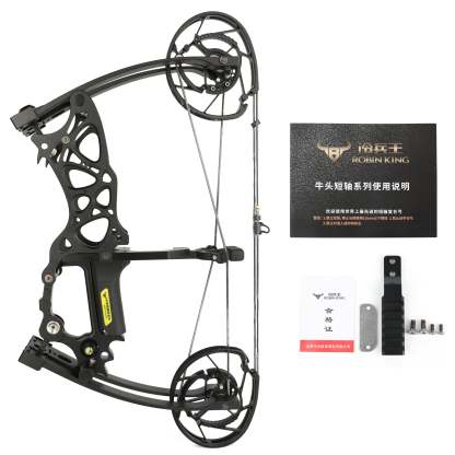 🎯ROBIN KING 201 Archery Compound Bow Short Axis 35-70lbs-AMEYXGS Archery