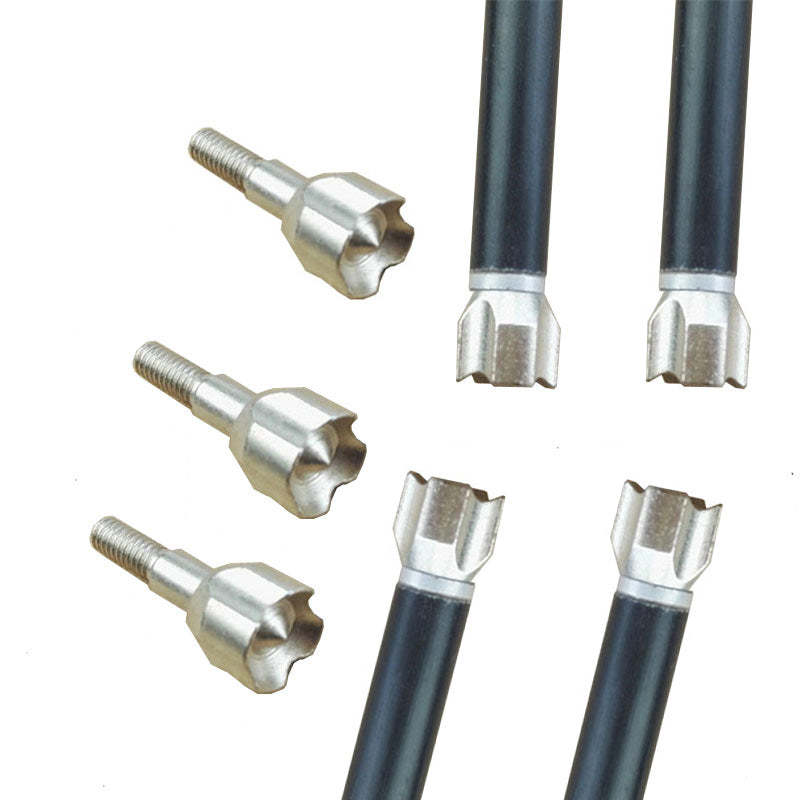 🎯Archery Broadheads Arrowheads 100 Grain Screw-in Tip Points Hunting Crossbow-AMEYXGS Archery