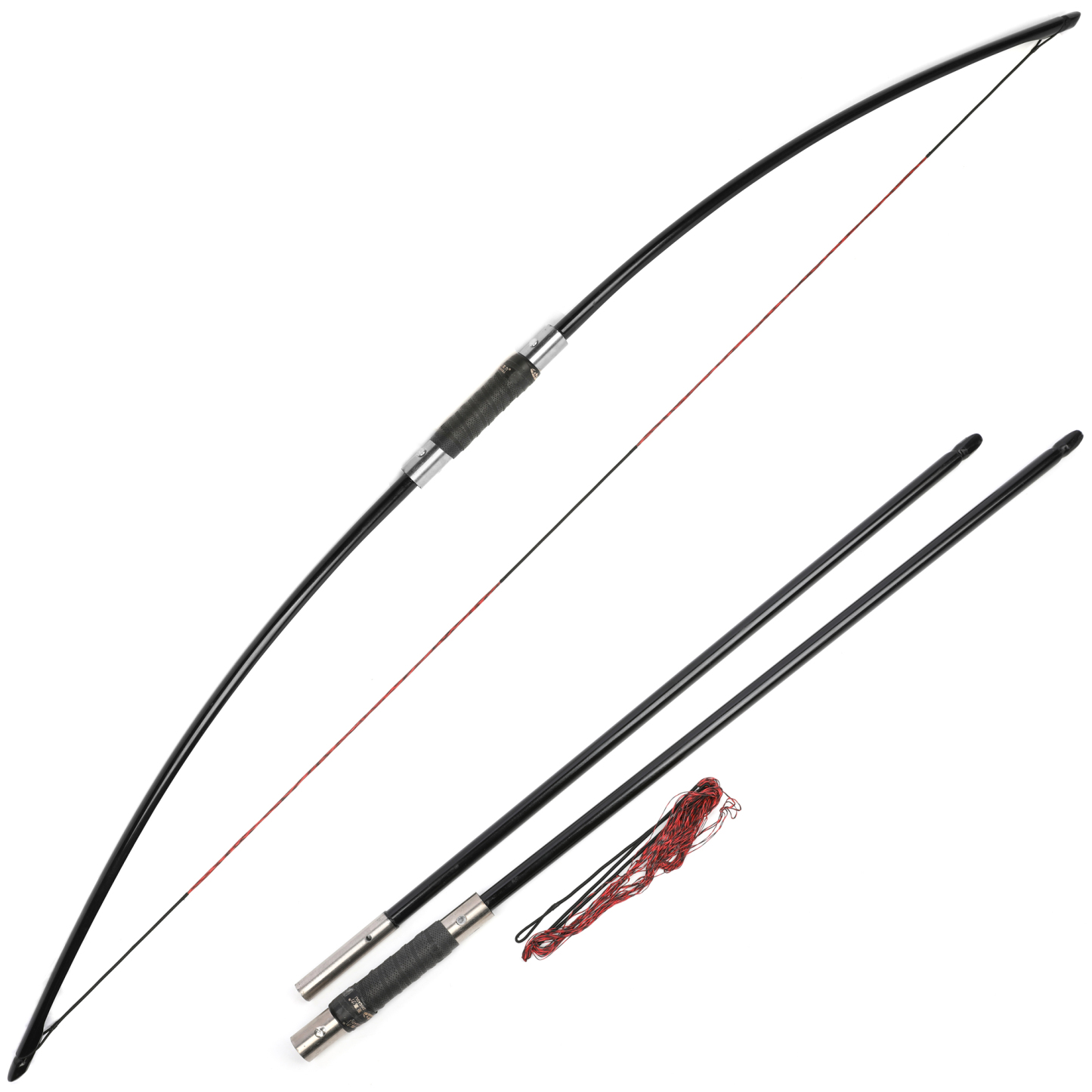 25-70lbs Traditional Longbow 67'' Takedown Archery Hunting
