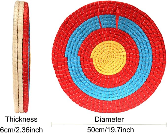 🎯Archery Solid Straw Round Traditional Targets Practice-AMEYXGS Archery