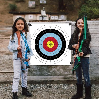 🎯Target Faces Archery Paper for Range Backyard Practice & Shooting-AMEYXGS Archery