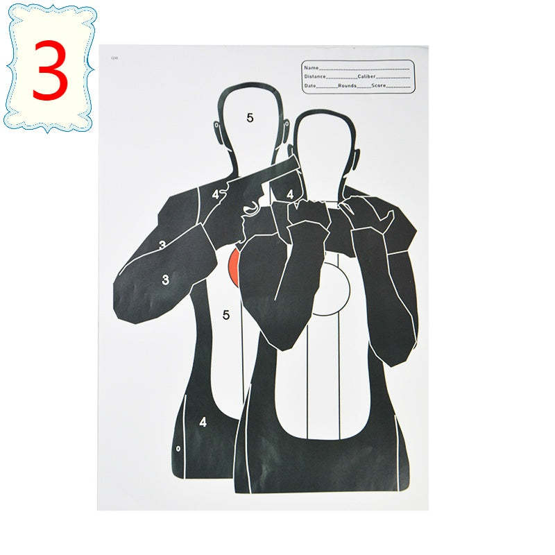 🎯Targets Paper Training Range Shooting Airsoft Gun-AMEYXGS Archery