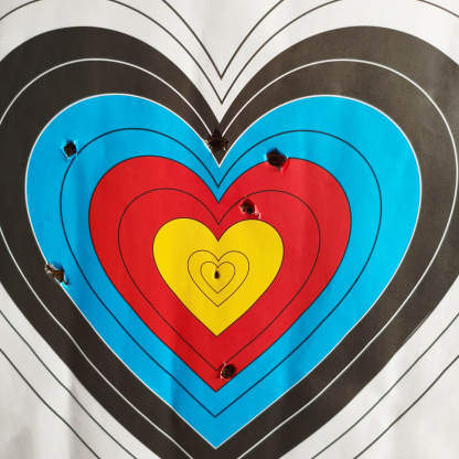 Target Faces Archery Paper for Range Backyard Practice