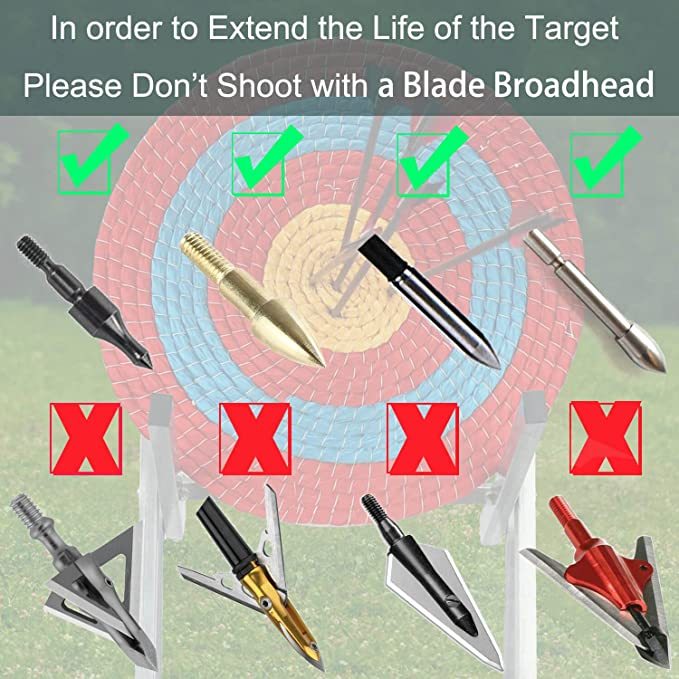 🎯Archery Solid Straw Round Traditional Targets Practice-AMEYXGS Archery