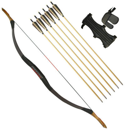 25 55lbs Traditional Recurve Longbow Archery Arrow Set AMEYXGS Archery