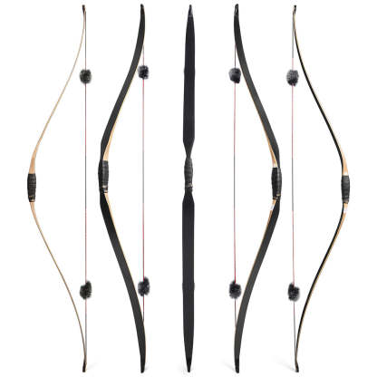 🎯58'' Traditional Triangle Longbow Horsebow Archery Target-AMEYXGS Archery