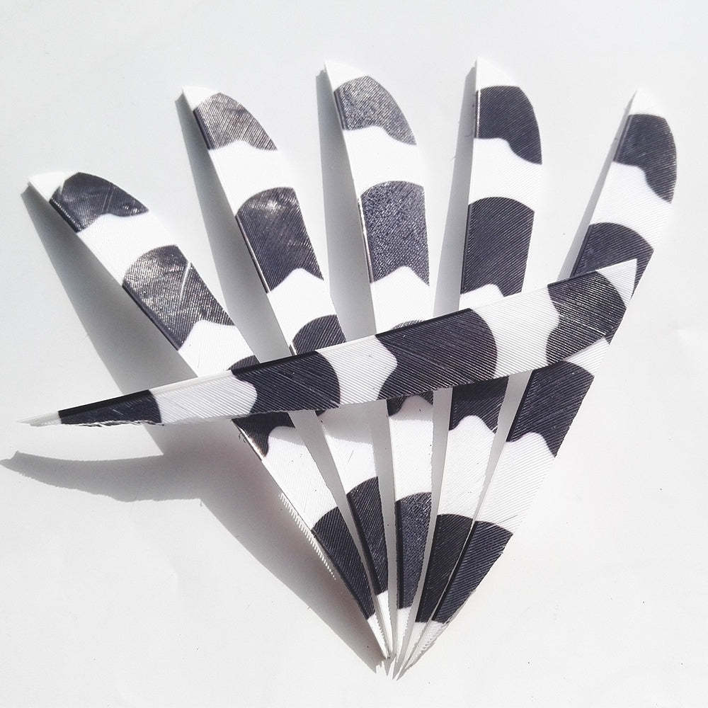 🎯AMEYXGS Archery 5'' Turkey Feather for Bamboo Arrows-AMEYXGS Archery
