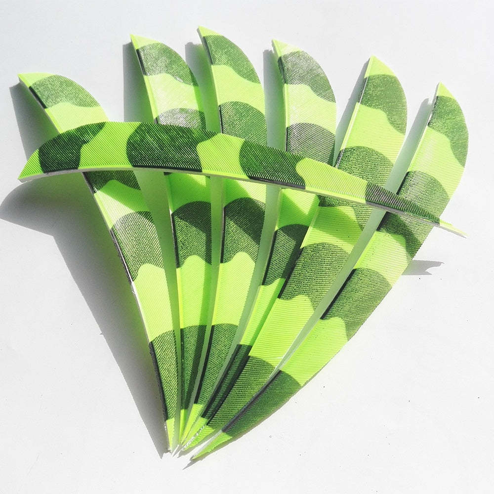 🎯AMEYXGS Archery 5'' Turkey Feather for Bamboo Arrows-AMEYXGS Archery