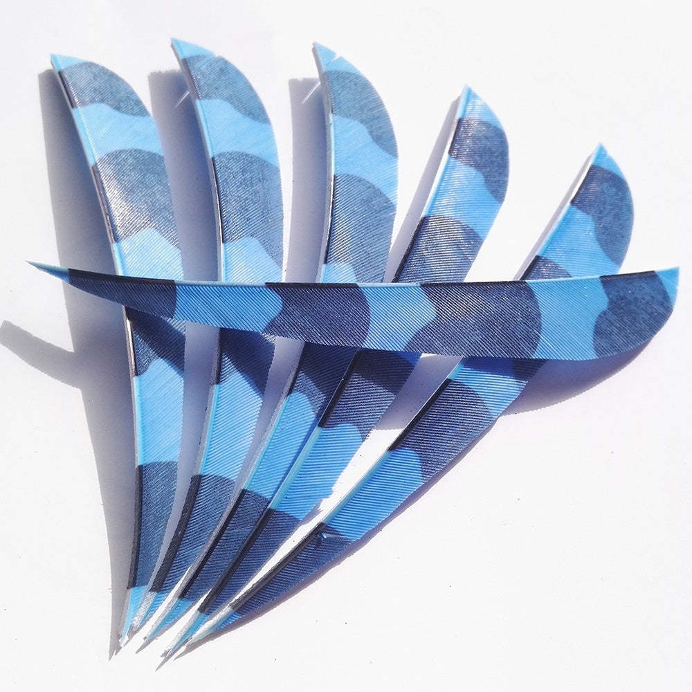 🎯AMEYXGS Archery 5'' Turkey Feather for Bamboo Arrows-AMEYXGS Archery