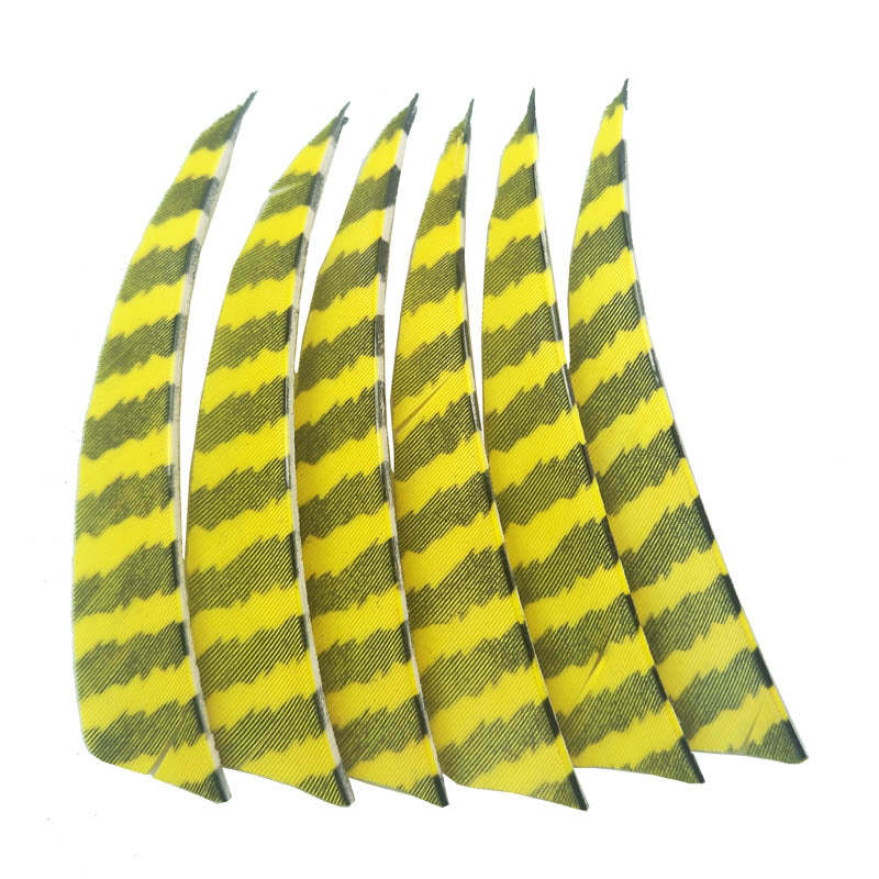 🎯50pcs Arorw Feathers 3‘’4‘’ 5''Turkey Archery for DIY Arrows Practice Target-AMEYXGS Archery