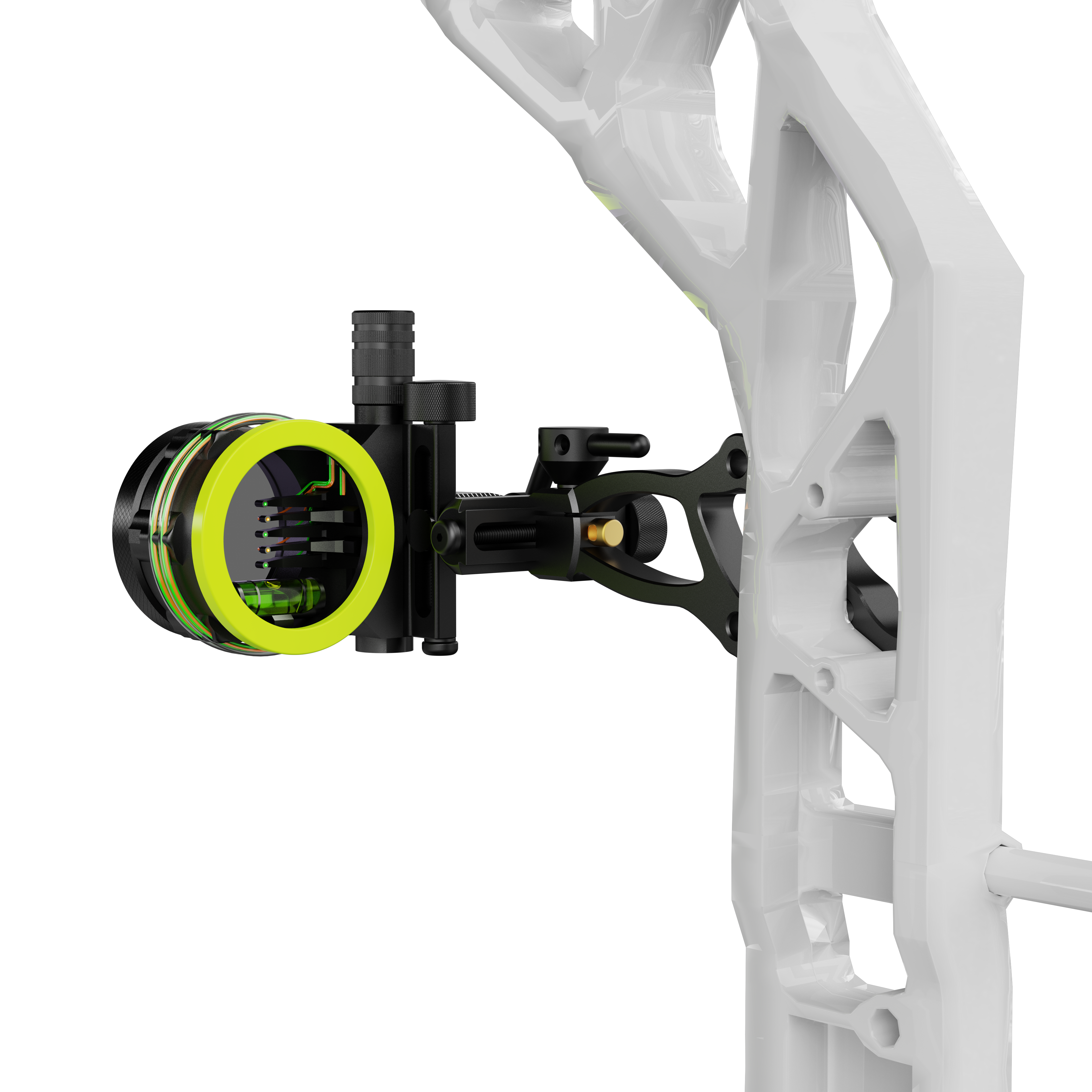 AMEYXGS Micro Adjustable Compound Bow Sight Lens Shooting Target