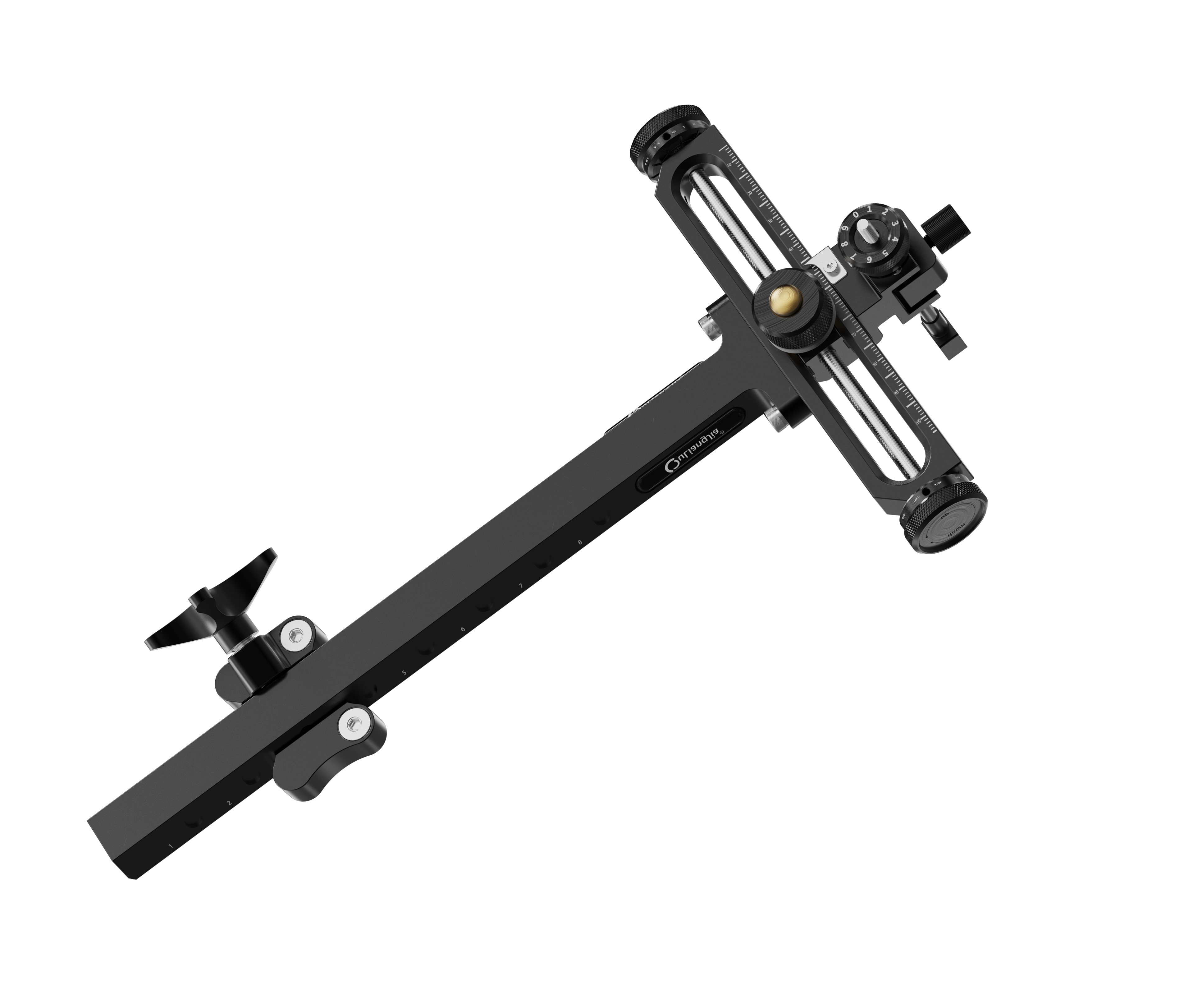 AKT-QT517B 9" Recurve Bow Sight - CNC Aluminum Target Sight