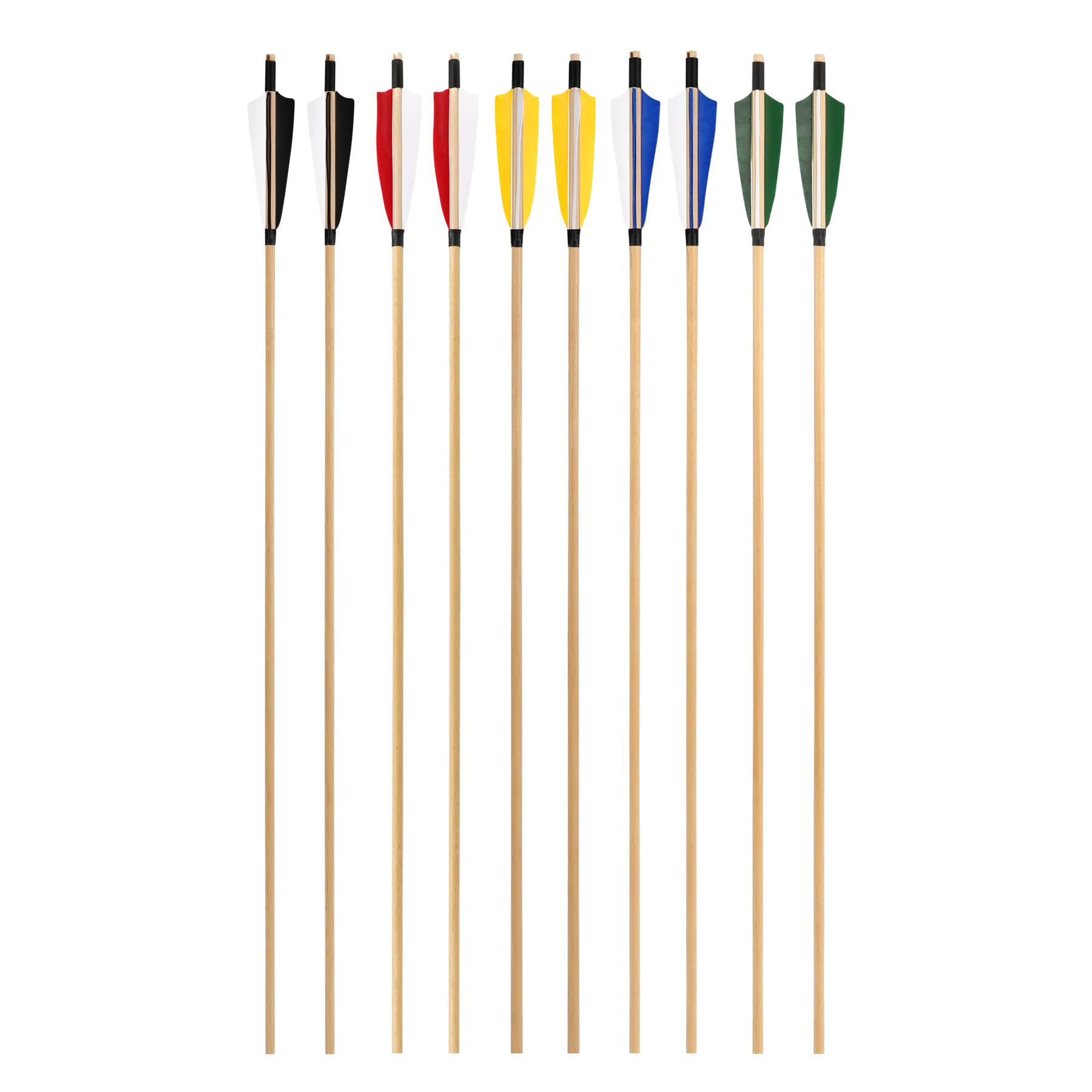 67" Takedown English Longbow Archery Kit 25-120 lbs