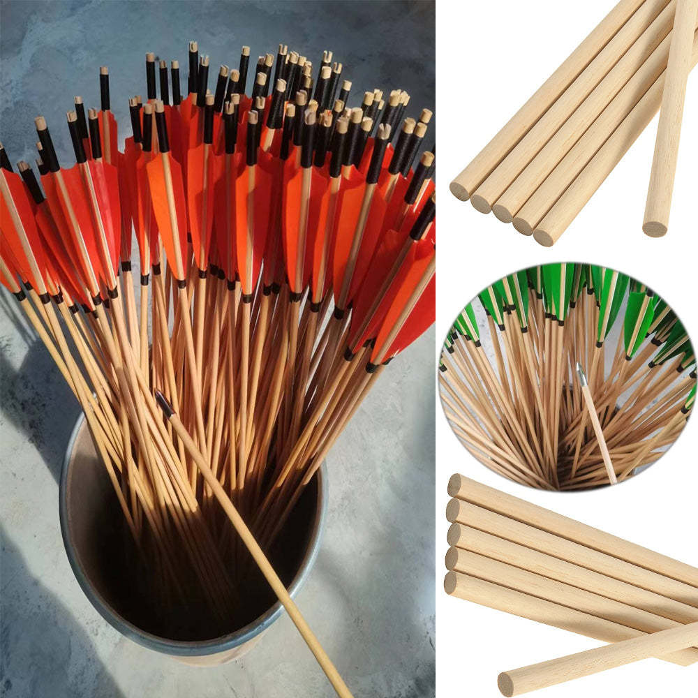 Wood Arrow Shaft-diy-arrows-AMEYXGS Archery