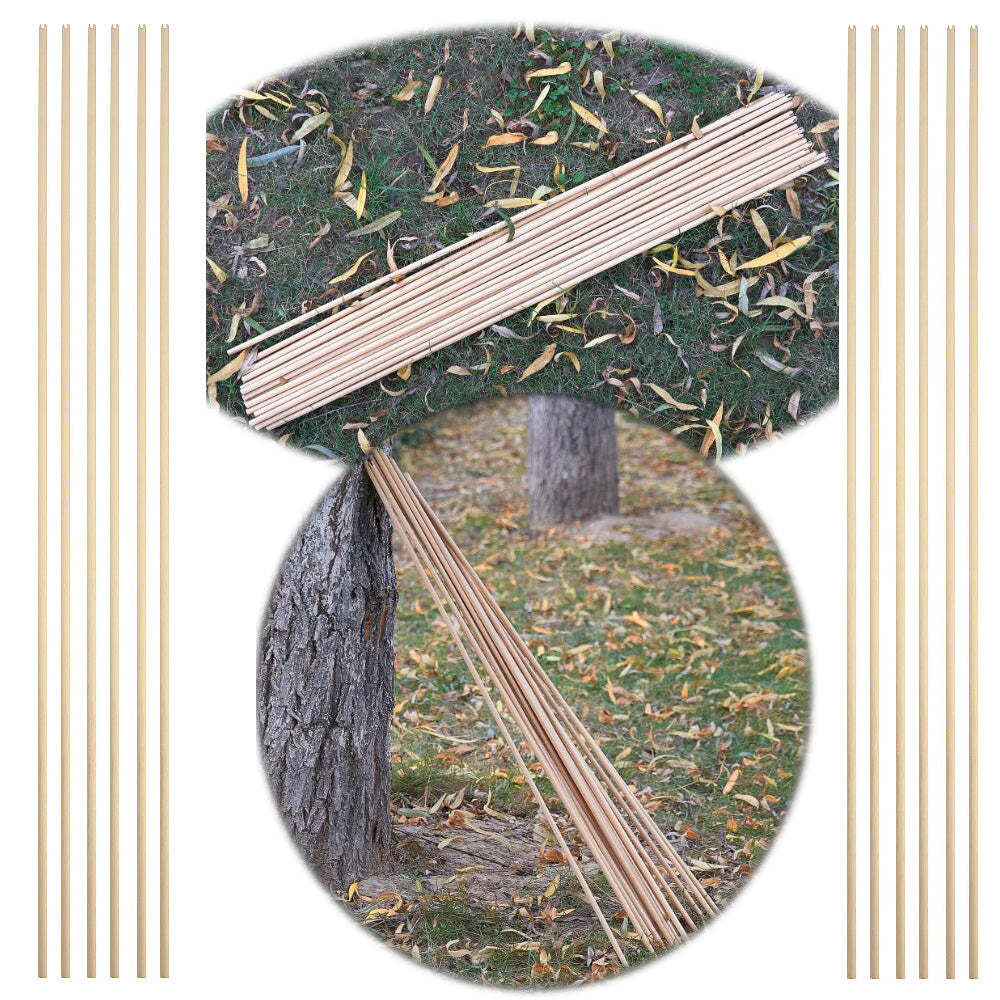 🎯12pcs/Box Wood Arrow Shaft 5/16'' Archery Traditional Longbow-AMEYXGS Archery