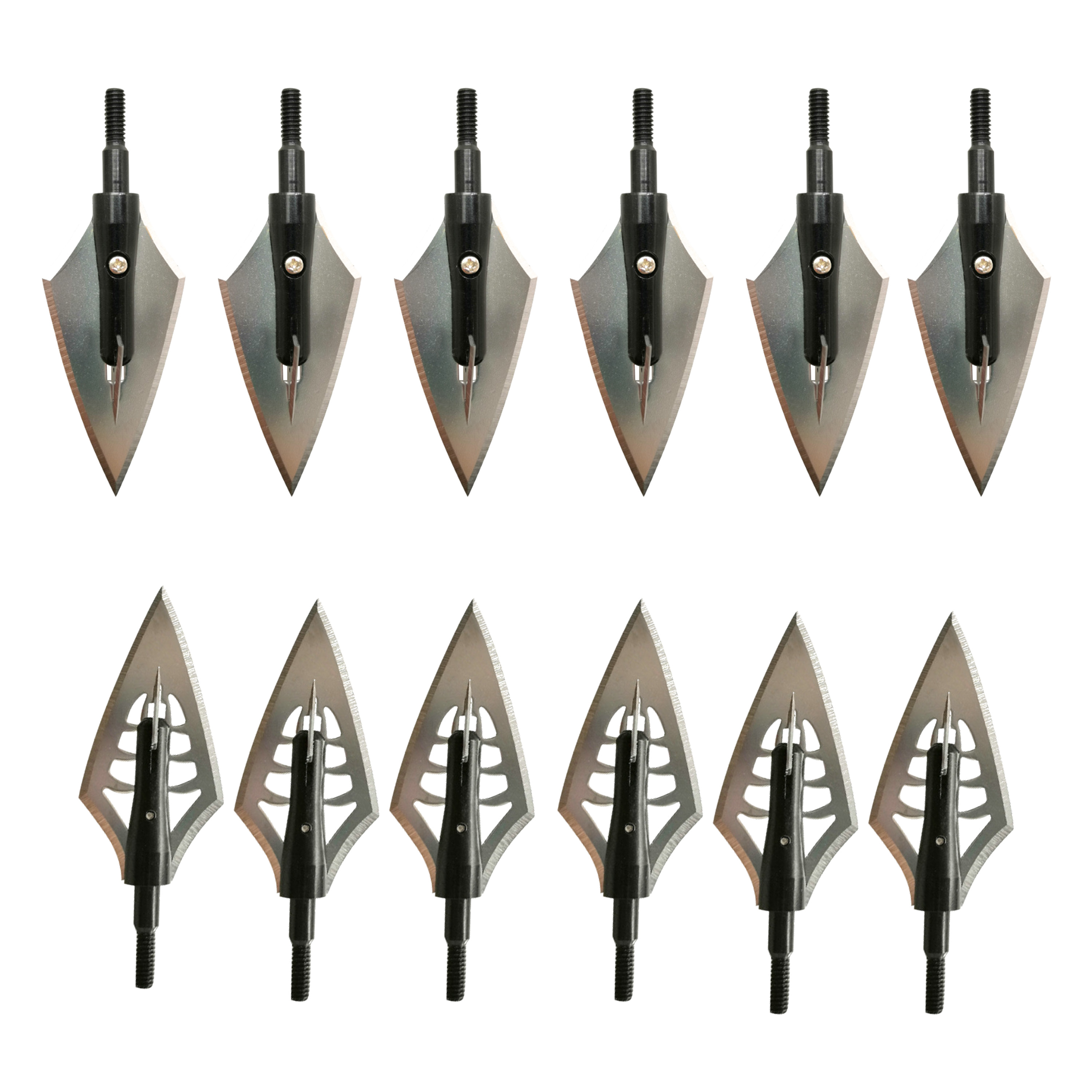 🎯Archery Hunting Broadheads 2 Blades Arrowheads