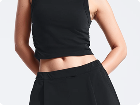 Style 2-Spacedye Square Up Cropped Tank