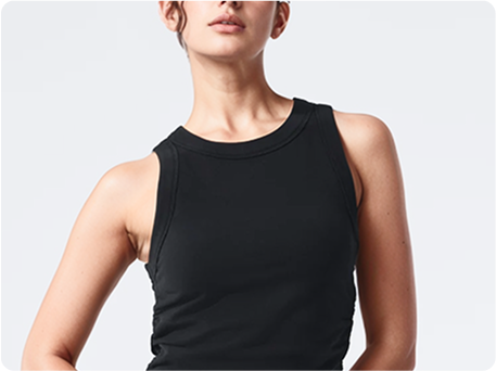 Style 2-Spacedye Square Up Cropped Tank