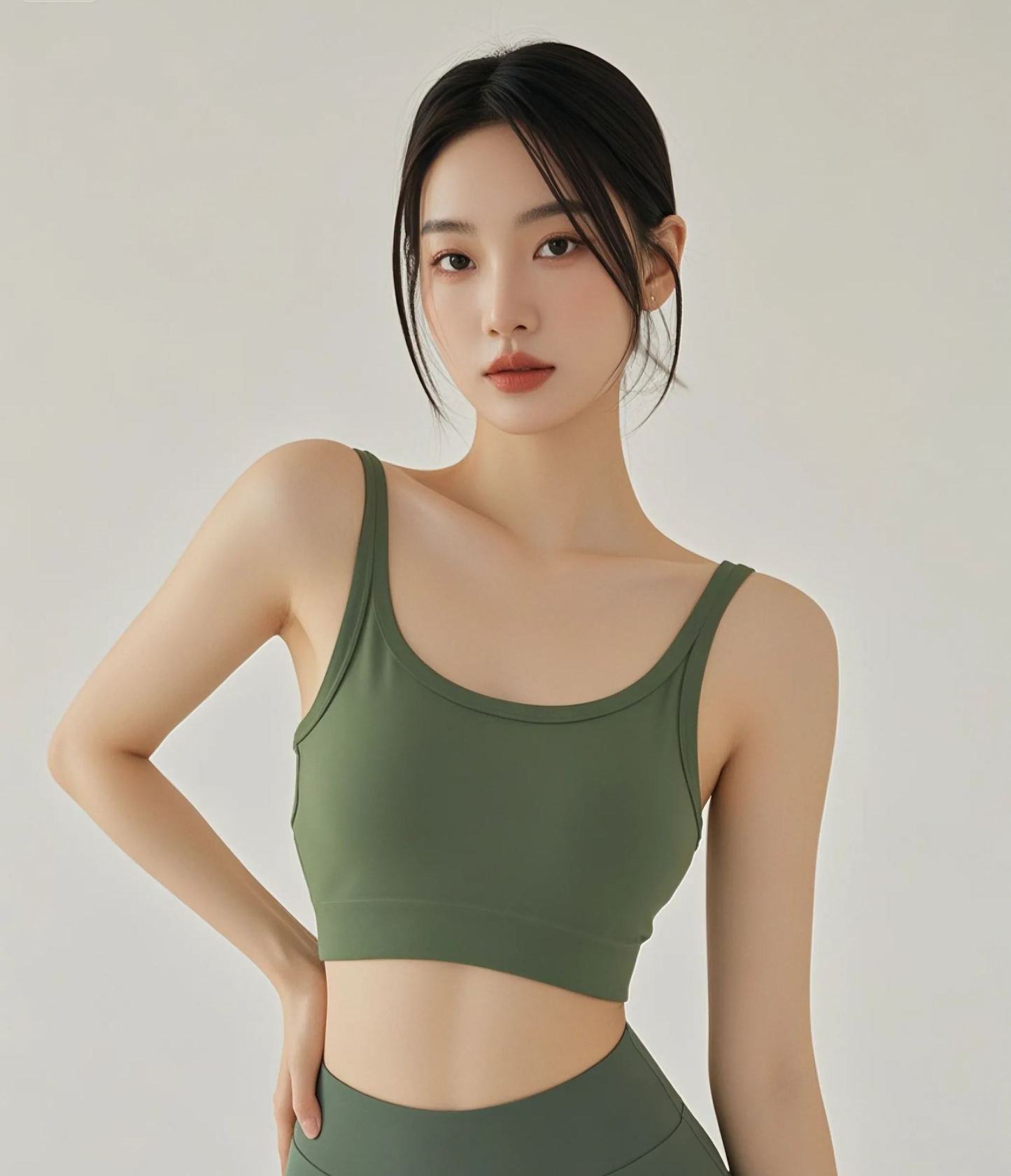 Sweat-Wicking High-Intensity Training Cropped Tank