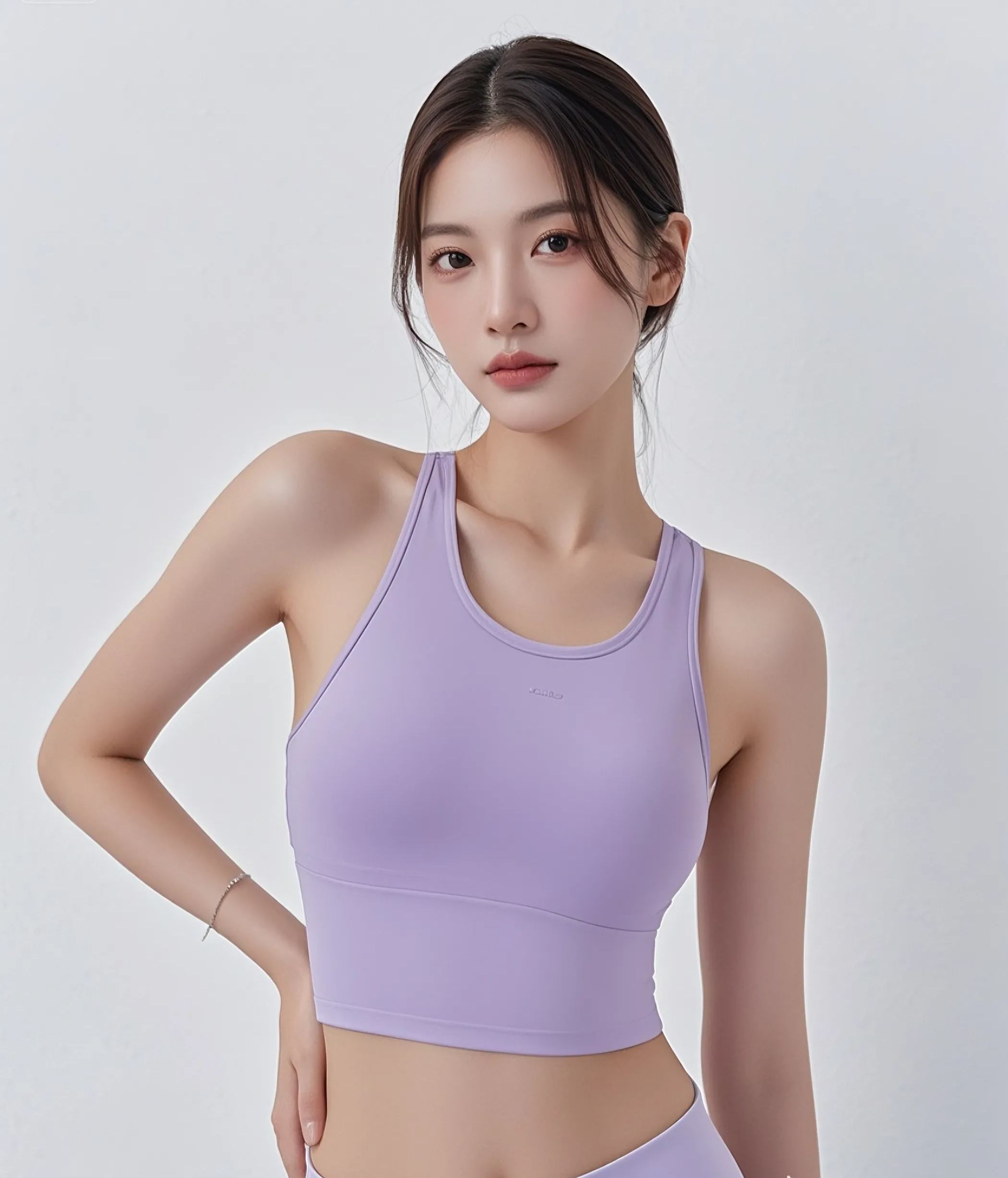 Sweat-Wicking High-Intensity Training Cropped Tank
