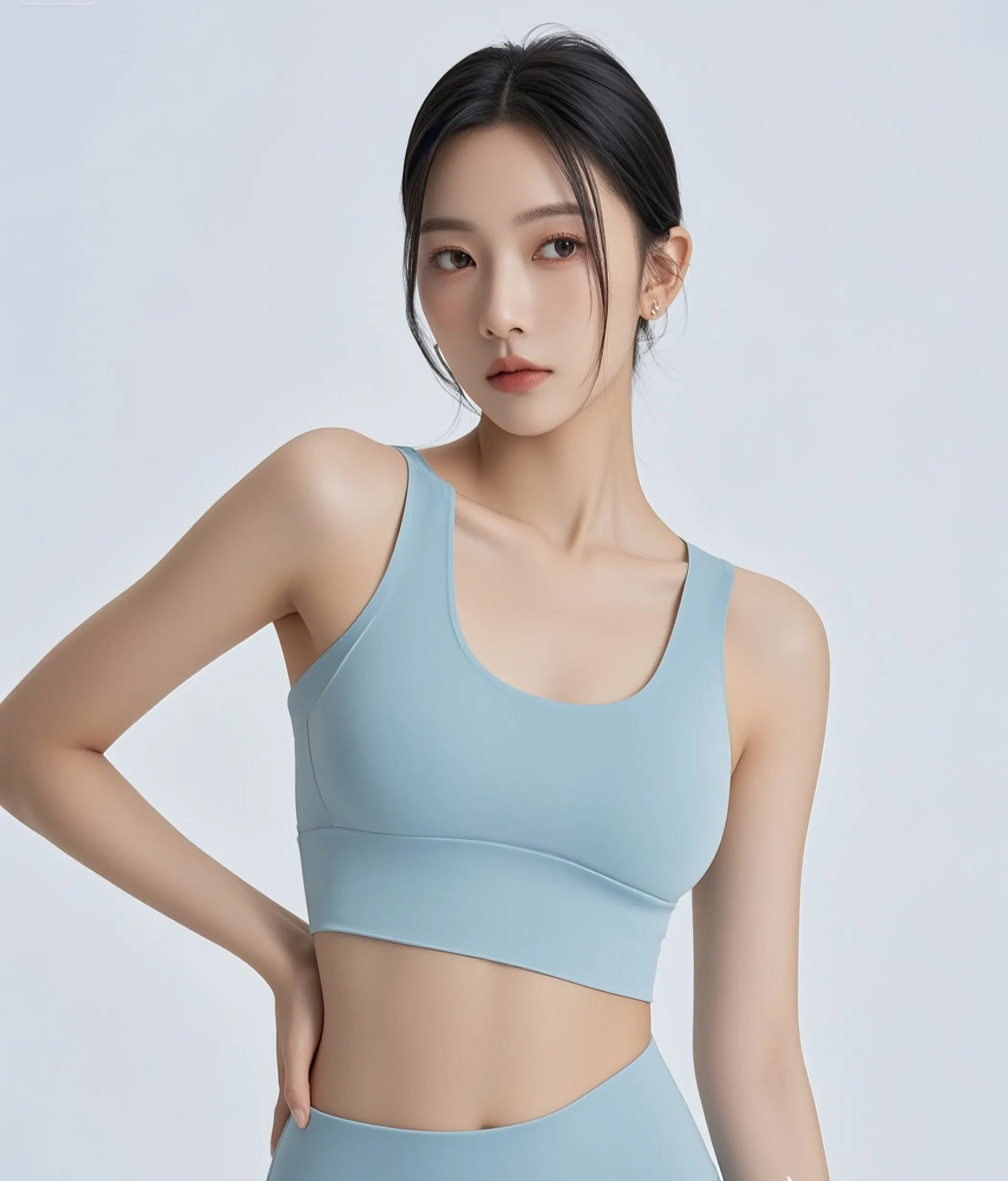 Sweat-Wicking High-Intensity Training Cropped Tank