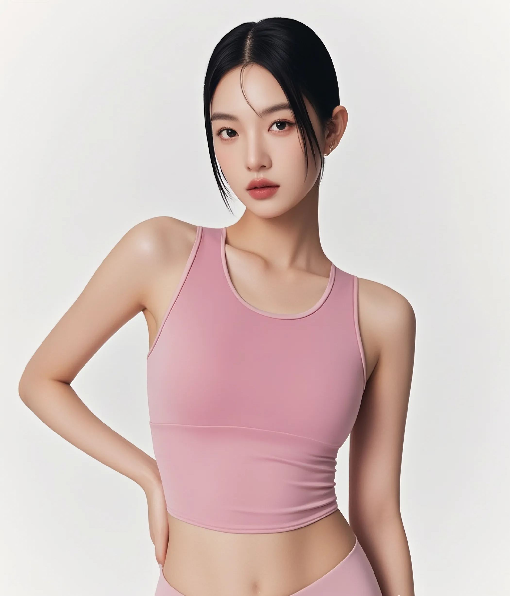 Sweat-Wicking High-Intensity Training Cropped Tank