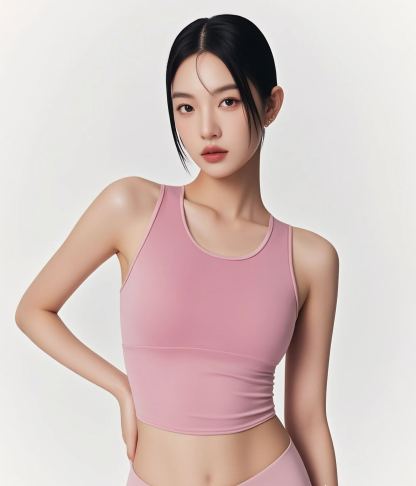 Sweat-Wicking High-Intensity Training Cropped Tank