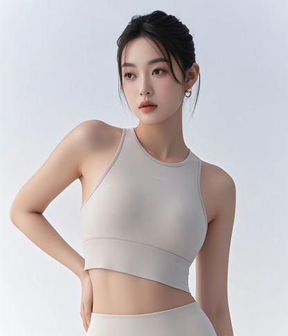 Sweat-Wicking High-Intensity Training Cropped Tank