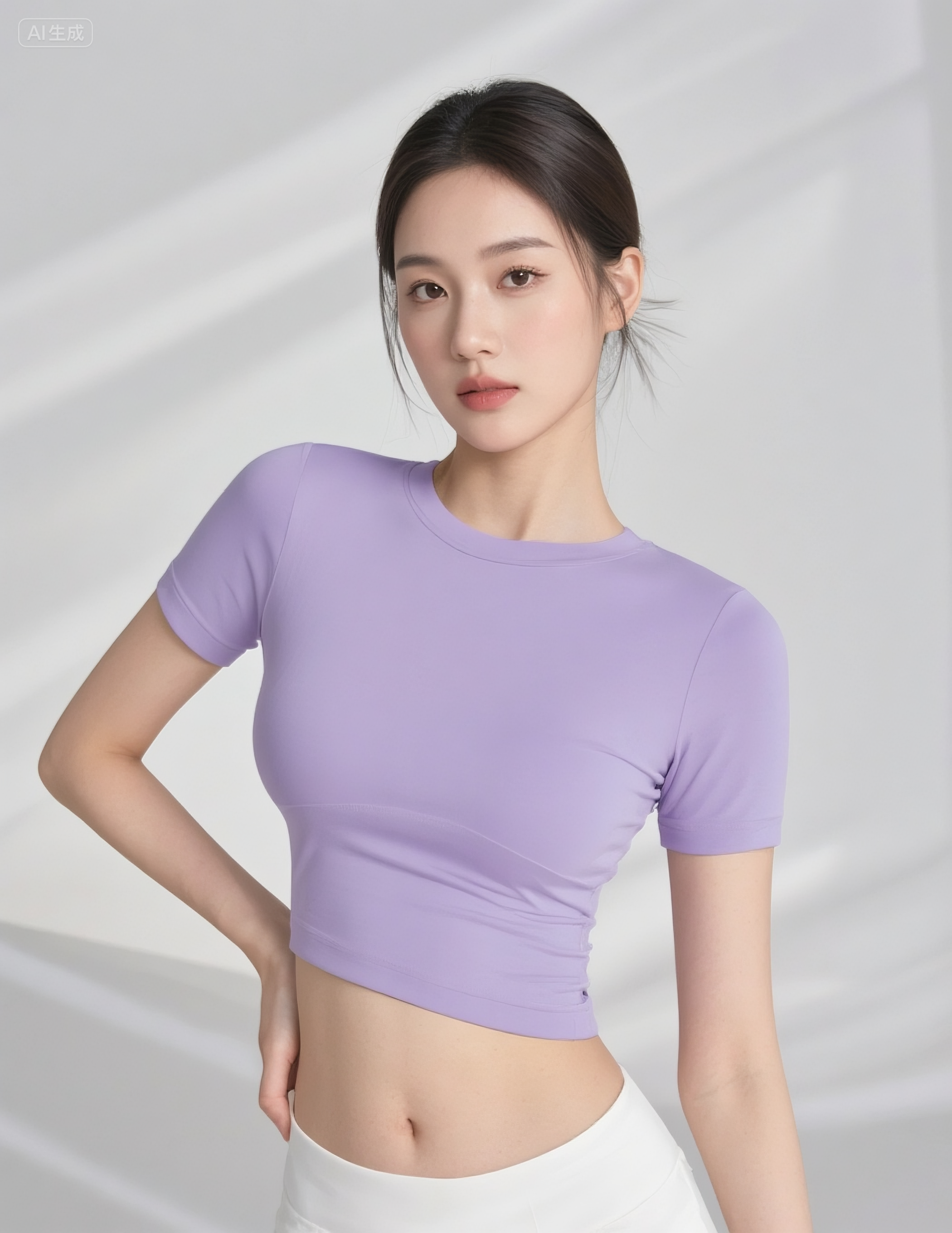 Featherweight Cropped Tee