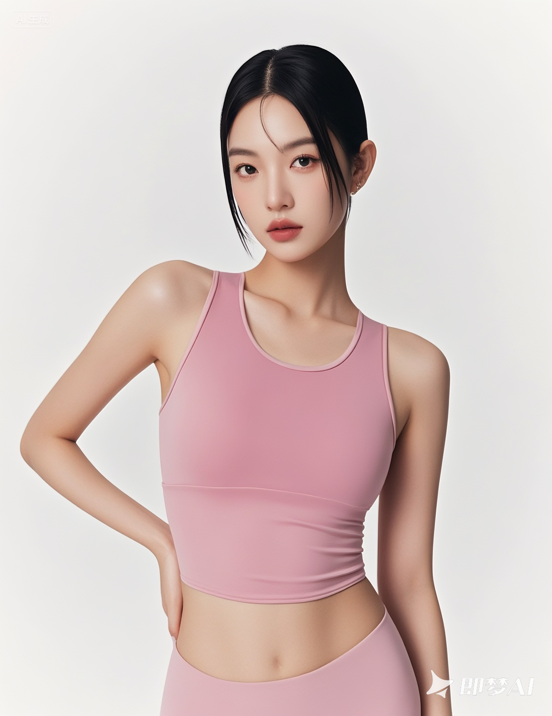 Sweat-Wicking High-Intensity Training Cropped Tank