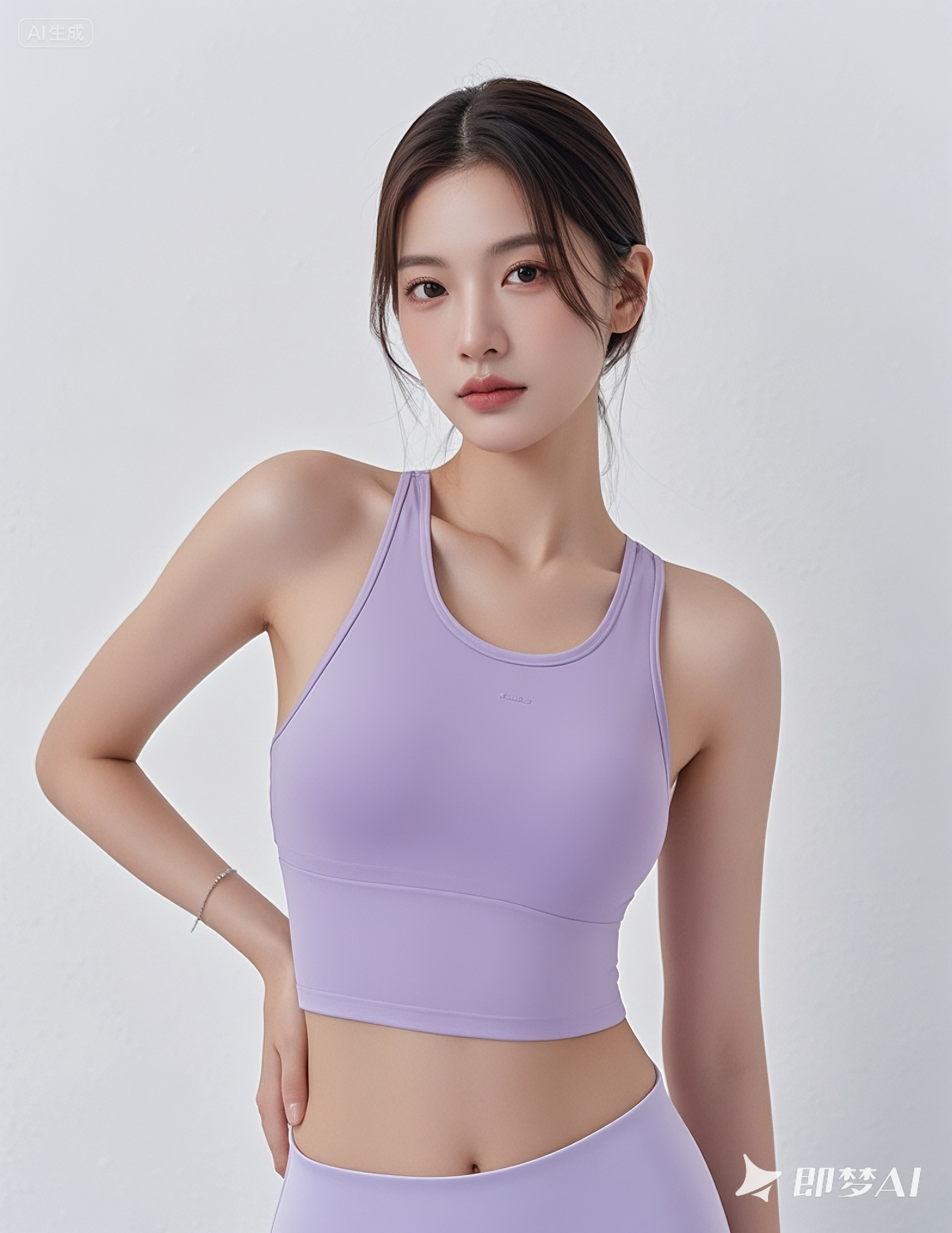 Sweat-Wicking High-Intensity Training Cropped Tank