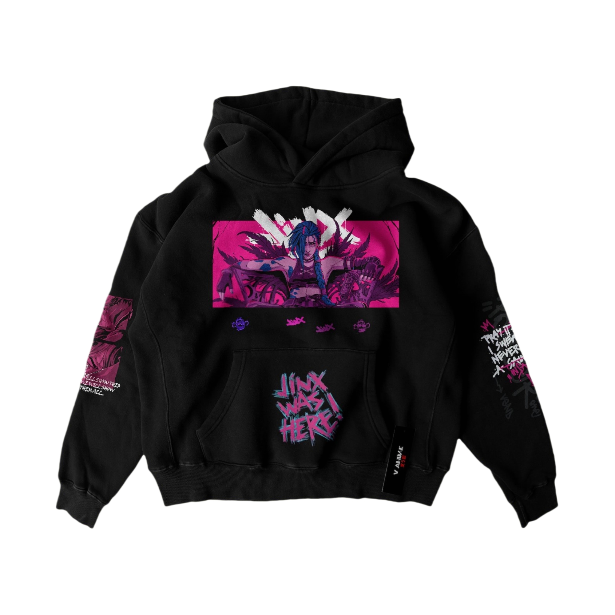 Unisex Oversize Arcane Jinx Hoodie