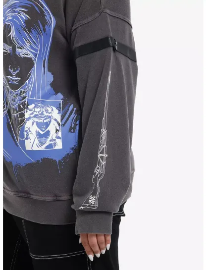 Arcane Vi & Caitlyn Glow-In-The-Dark Girls Hoodie Plus Size