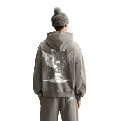 Eren Fallen Angel Streetwear Hoodie - AOT