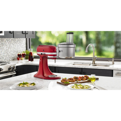 Food Processor with Commercial Style Dicing Kit