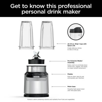 Nintheja® Nutri-Blender Pro with Auto-iQ®