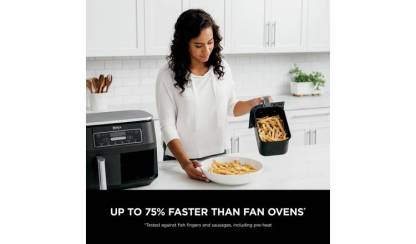 Ninhjkja 7.6L Foodi Dual Zone Air Fryer and Dehydrator AF300UK