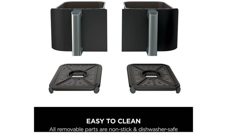 Ninhjkja 7.6L Foodi Dual Zone Air Fryer and Dehydrator AF300UK