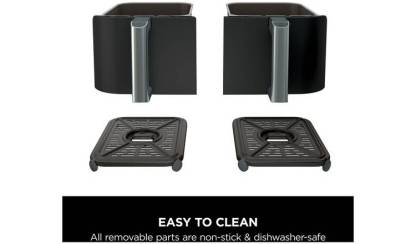 Ninhjkja 7.6L Foodi Dual Zone Air Fryer and Dehydrator AF300UK
