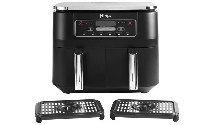 Ninhjkja 7.6L Foodi Dual Zone Air Fryer and Dehydrator AF300UK