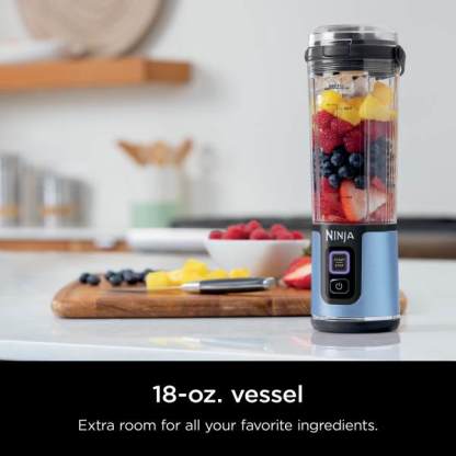 Nintheja Blast™ Portable Blender Metallic Blue Macaroon