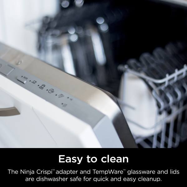 Nintheja Crispi™ 4-in-1 Portable Glass Air Fryer Cooking System Sage