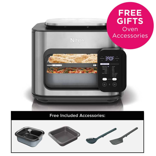 Nintheja Combi™ All-in-One Multicooker, Oven, and Air Fryer Bundle