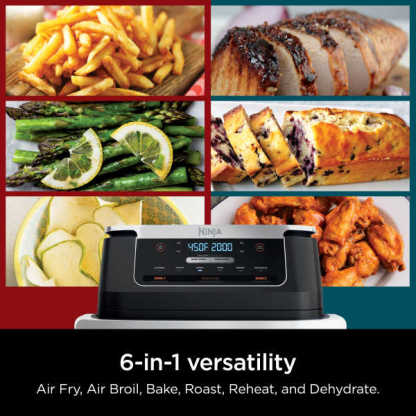 Nintheja® Foodi® FlexBasket™ Air Fryer with 7qt MegaZone™