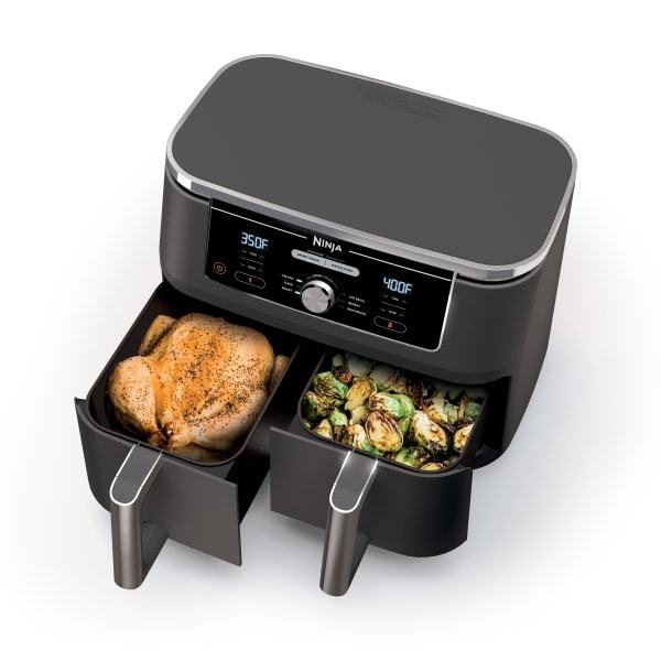 Nintheja® Foodi® 6-in-1 10-qt. XL 2-Basket Air Fryer with DualZone™ Technology